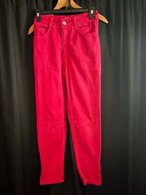 Junior Vintage Georges Marciano for Guess 90s High Waisted Pink Jeans